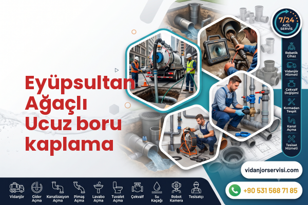 Eyüpsultan Ağaçlı Ucuz boru kaplama