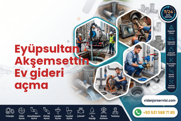 Eyüpsultan Akşemsettin Ev gideri açma