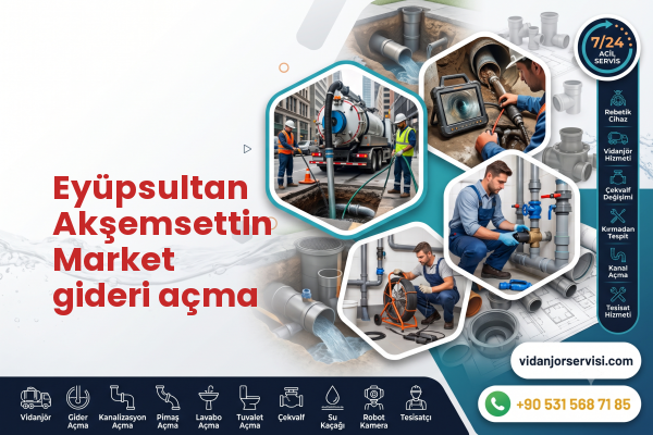 Eyüpsultan Akşemsettin Market gideri açma