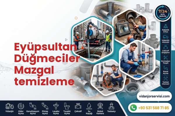 Eyüpsultan Düğmeciler Mazgal temizleme