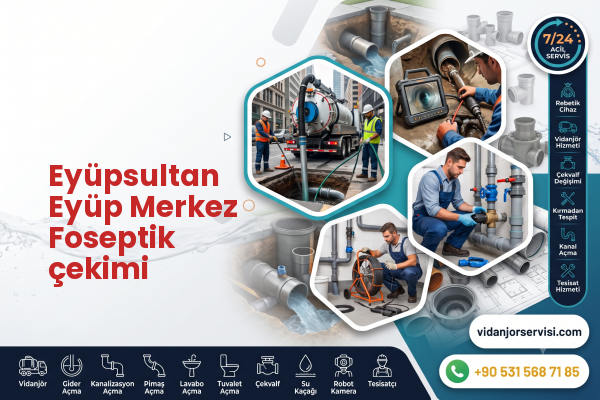 Eyüpsultan Eyüp Merkez Foseptik çekimi