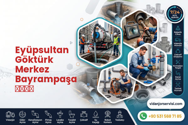 Eyüpsultan Göktürk Merkez Bayrampaşa سباك