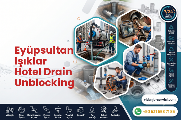 Eyüpsultan Işıklar Hotel Drain Unblocking