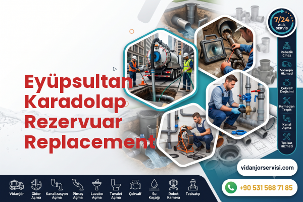 Eyüpsultan Karadolap Rezervuar Replacement