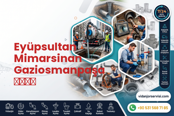 Eyüpsultan Mimarsinan Gaziosmanpaşa سباك