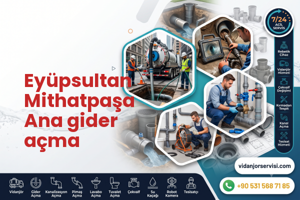 Eyüpsultan Mithatpaşa Ana gider açma