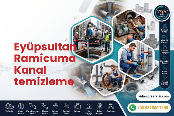 Eyüpsultan Ramicuma Kanal temizleme