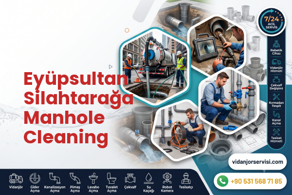 Eyüpsultan Silahtarağa Manhole Cleaning