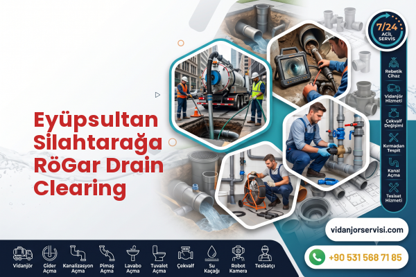 Eyüpsultan Silahtarağa RöGar Drain Clearing