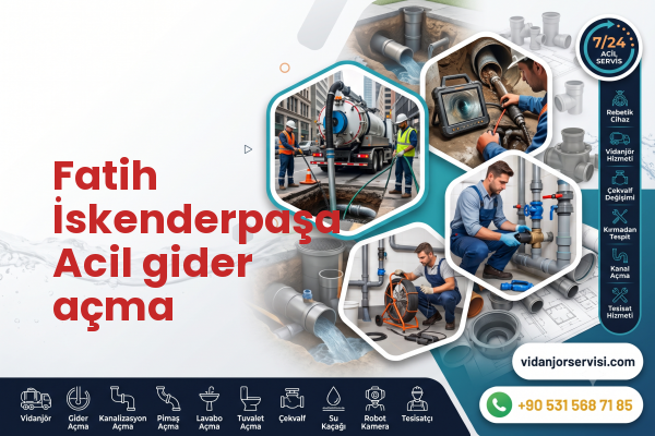 Fatih İskenderpaşa Acil gider açma