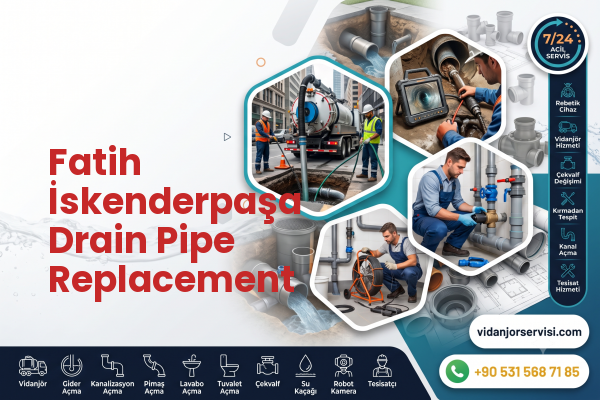 Fatih İskenderpaşa Drain Pipe Replacement