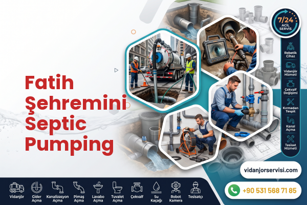 Fatih Şehremini Septic Pumping