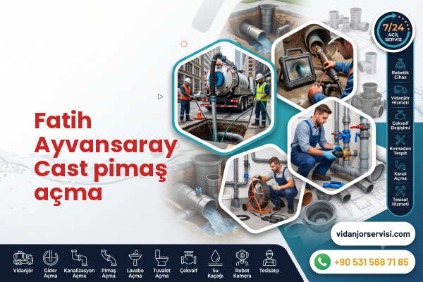Fatih Ayvansaray Cast pimaş açma
