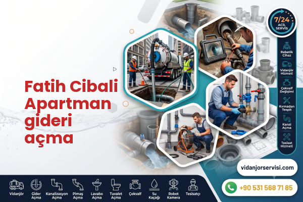 Fatih Cibali Apartman gideri açma