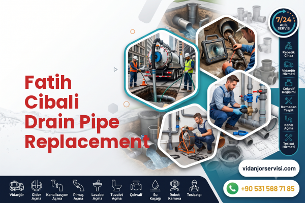 Fatih Cibali Drain Pipe Replacement