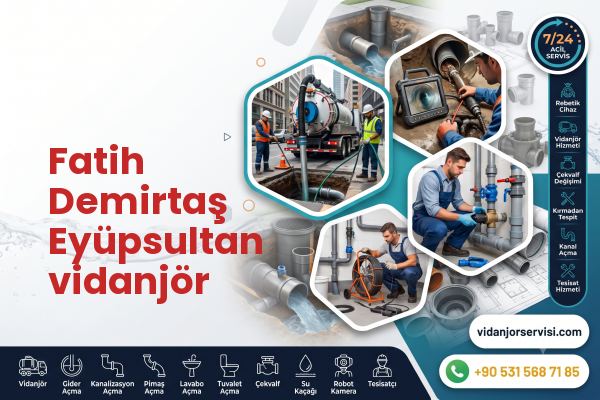 Fatih Demirtaş Eyüpsultan vidanjör
