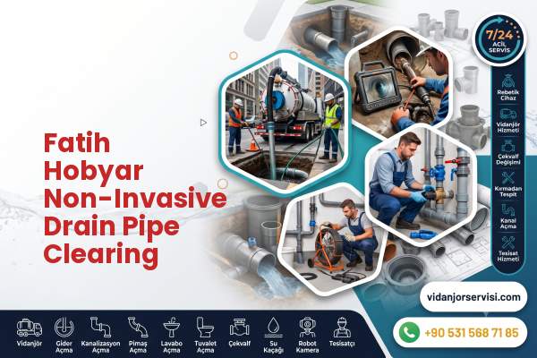 Fatih Hobyar Non-Invasive Drain Pipe Clearing