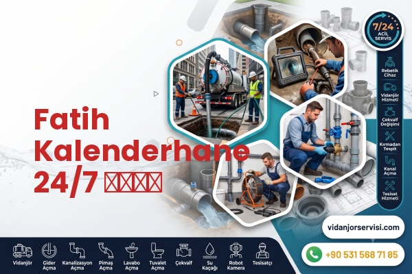 Fatih Kalenderhane 24/7 سباك