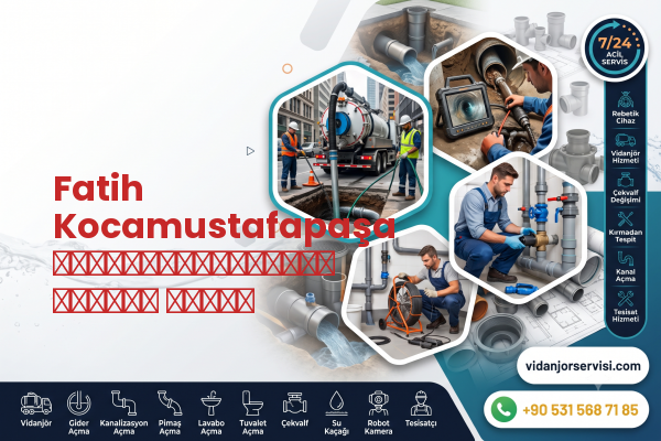 Fatih Kocamustafapaşa профессиональный ремонт бачка
