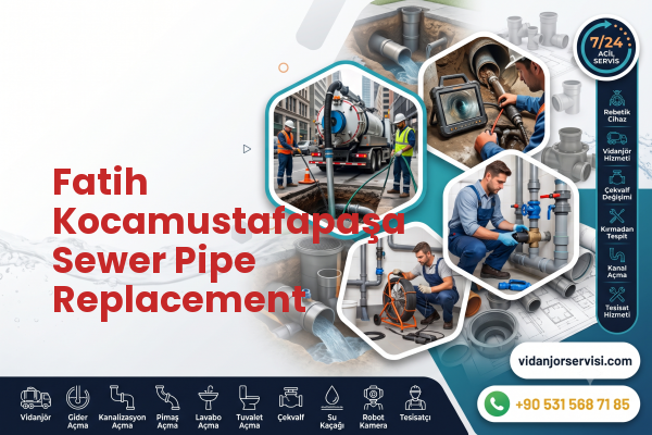 Fatih Kocamustafapaşa Sewer Pipe Replacement