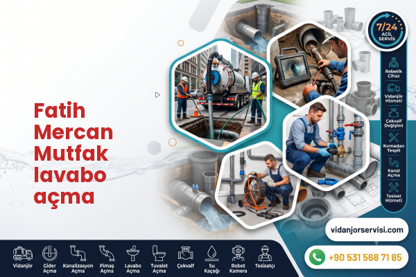 Fatih Mercan Mutfak lavabo açma
