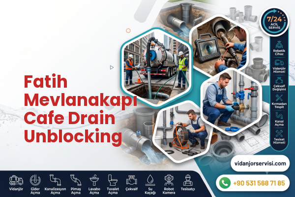 Fatih Mevlanakapı Cafe Drain Unblocking