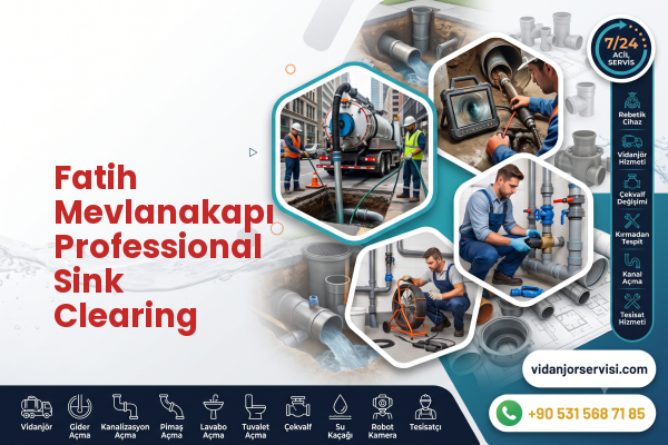 Fatih Mevlanakapı Professional Sink Clearing