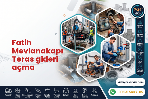 Fatih Mevlanakapı Teras gideri açma
