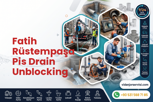 Fatih Rüstempaşa Pis Drain Unblocking