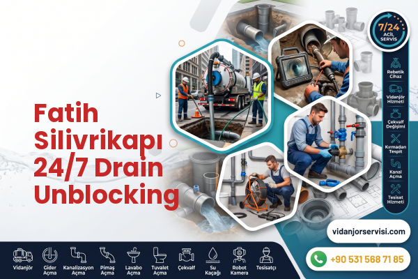 Fatih Silivrikapı 24/7 Drain Unblocking