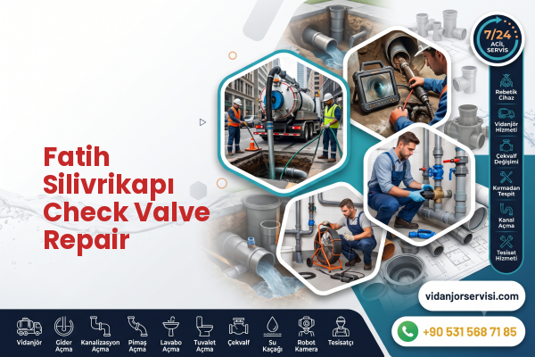 Fatih Silivrikapı Check Valve Repair