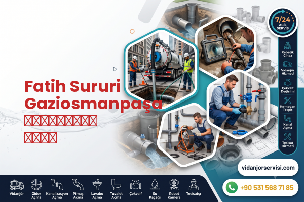 Fatih Sururi Gaziosmanpaşa сантехник цены