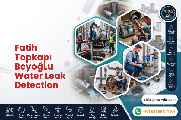 Fatih Topkapı BeyoğLu Water Leak Detection