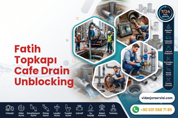 Fatih Topkapı Cafe Drain Unblocking