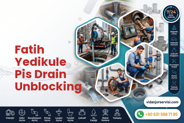 Fatih Yedikule Pis Drain Unblocking