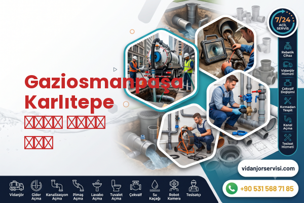 Gaziosmanpaşa Karlıtepe طارئ سباك فني