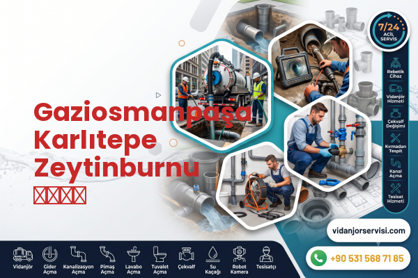 Gaziosmanpaşa Karlıtepe Zeytinburnu سباك