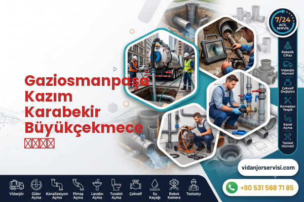 Gaziosmanpaşa Kazım Karabekir Büyükçekmece سباك