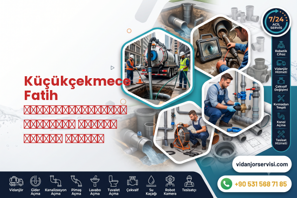 Küçükçekmece Fatih профессиональный обратный клапан монтаж мастер
