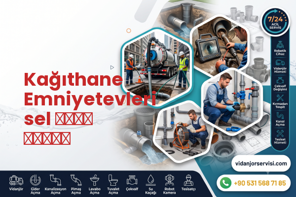 Kağıthane Emniyetevleri sel مياه تصريف