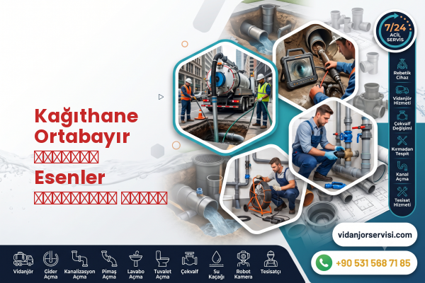 Kağıthane Ortabayır срочный Esenler прочистка стока