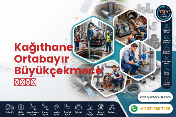 Kağıthane Ortabayır Büyükçekmece سباك