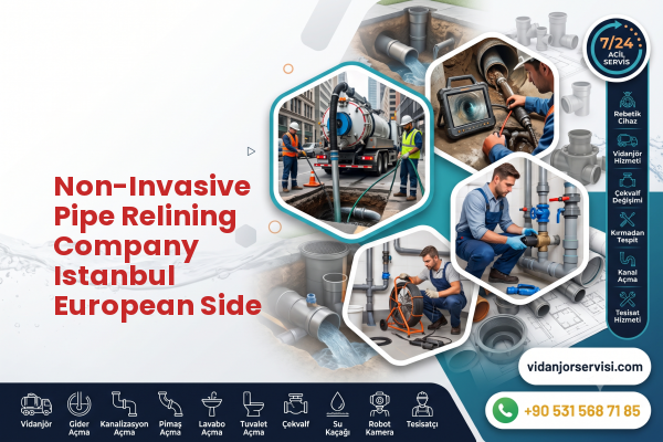 Non-Invasive Pipe Relining Company Istanbul European Side