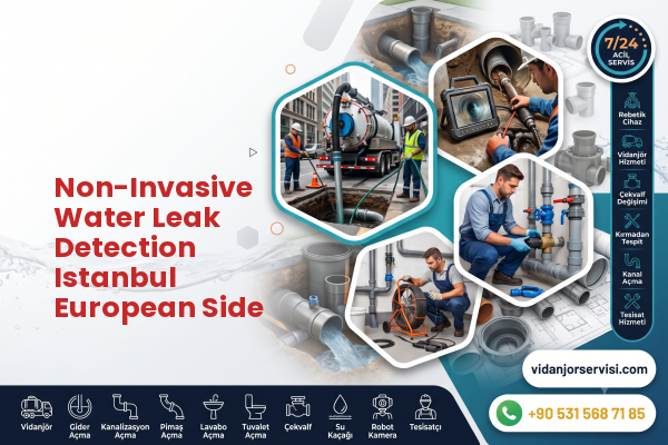 Non-Invasive Water Leak Detection Istanbul European Side