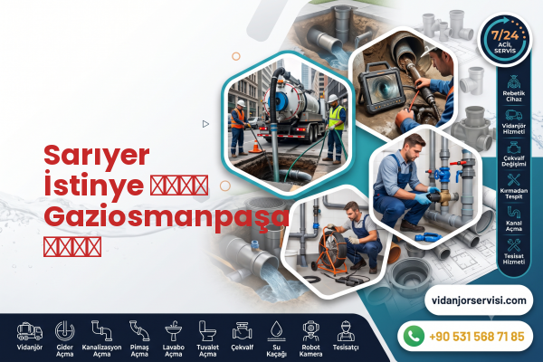 Sarıyer İstinye طارئ Gaziosmanpaşa سباك