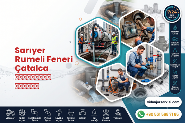 Sarıyer Rumeli Feneri Çatalca сантехник мастер