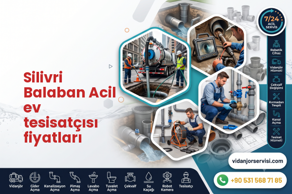 Silivri Balaban Acil ev tesisatçısı fiyatları
