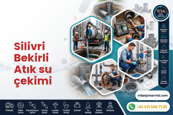 Silivri Bekirli Atık su çekimi