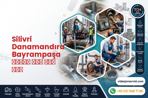 Silivri Danamandıra Bayrampaşa شاحنة صرف صحي فني