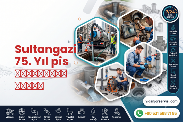 Sultangazi 75. Yıl pis прочистка стока